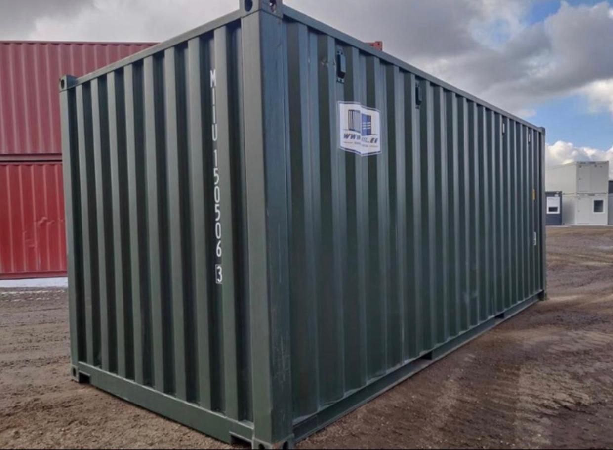 Neuer olivgrüner 20-Fuß-Container – Bild 10