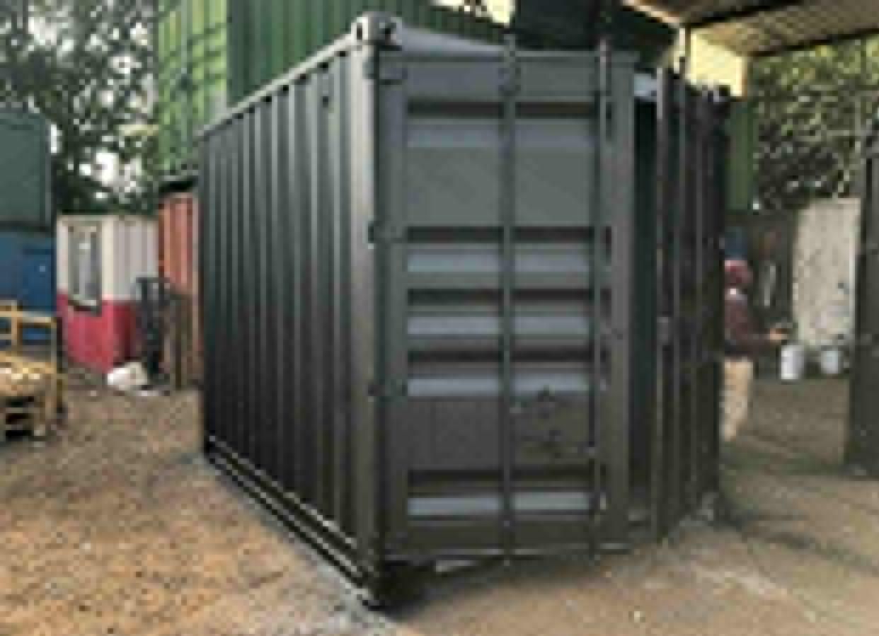 Neuer 10-Fuß-Container (schwarz) – Bild 6