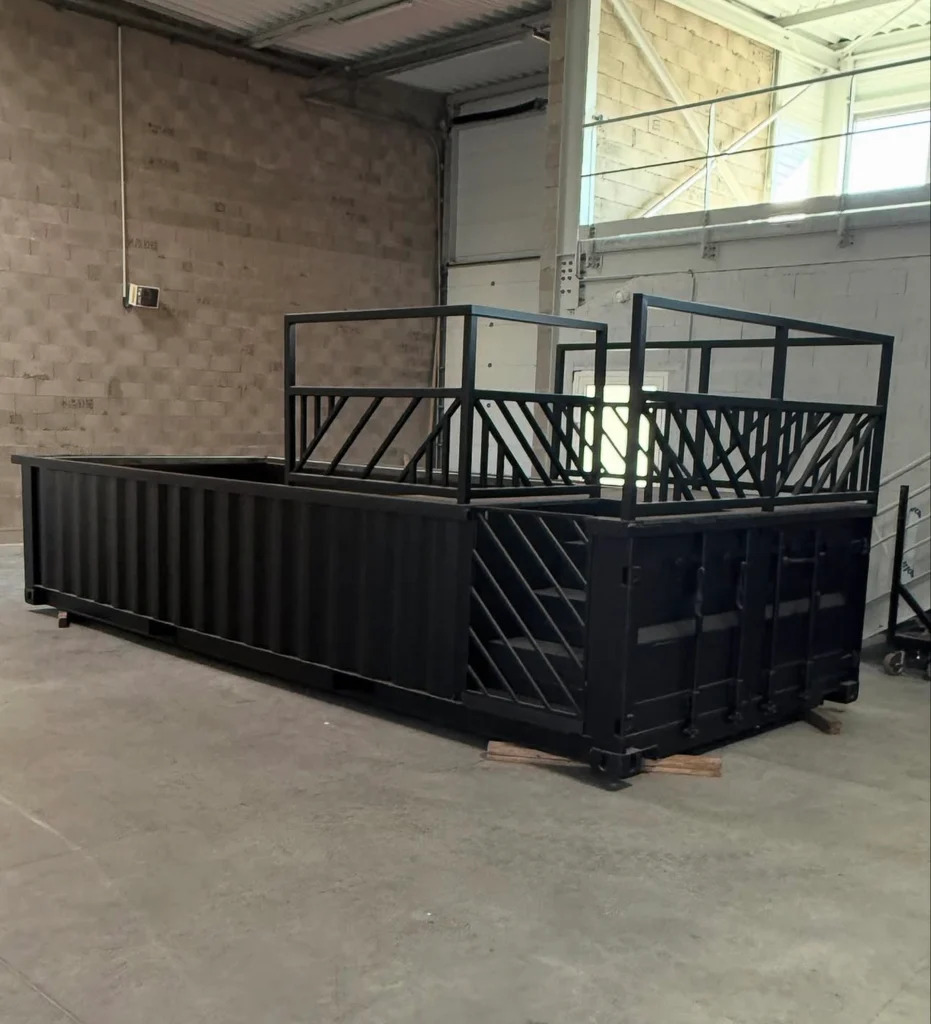 20-Fuß Containerpool mit Deck – Bild 4