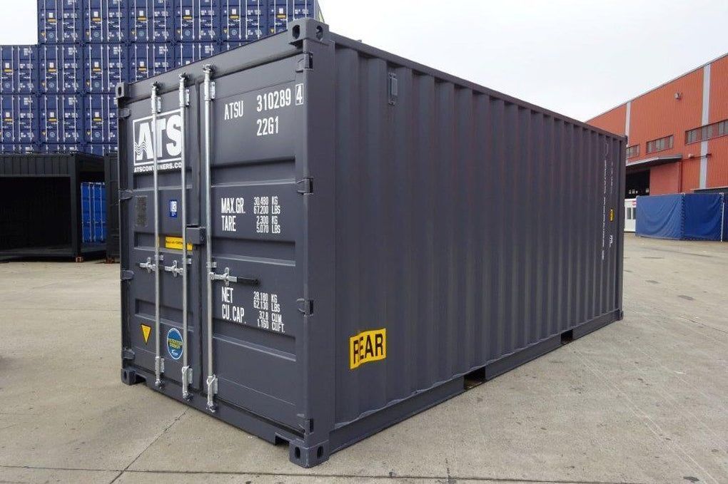 Neuer 20-Fuß-Container mit drei Türen. – Bild 4