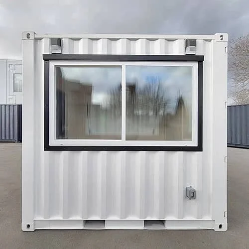 Neuer 3 Meter langer weißer Container für Kaffee/Bar – Bild 7