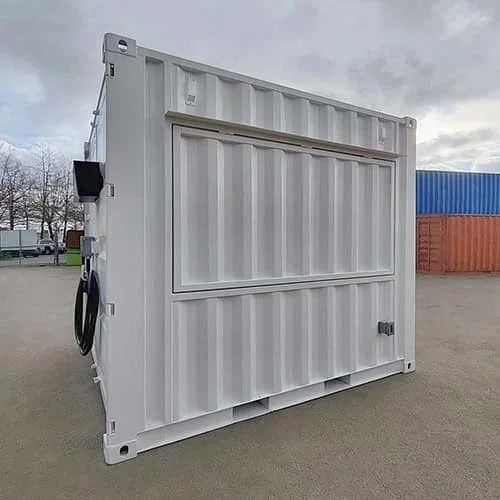 Neuer 3 Meter langer weißer Container für Kaffee/Bar – Bild 6