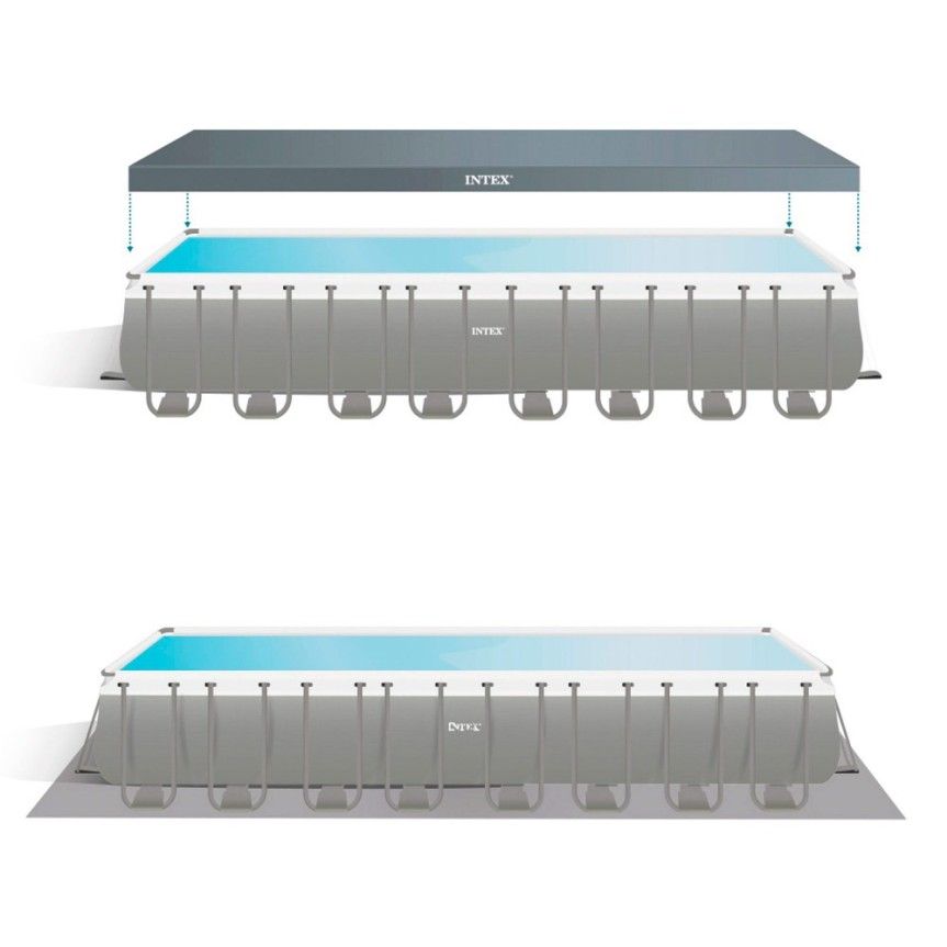 Rechteckiger Ultra XTR Frame-Pool (10 Meter) mit Filterpumpe – Bild 5