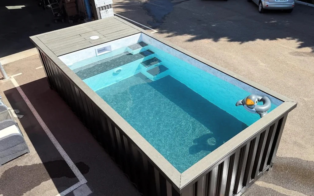 6-Meter-Schiffscontainer-Pool