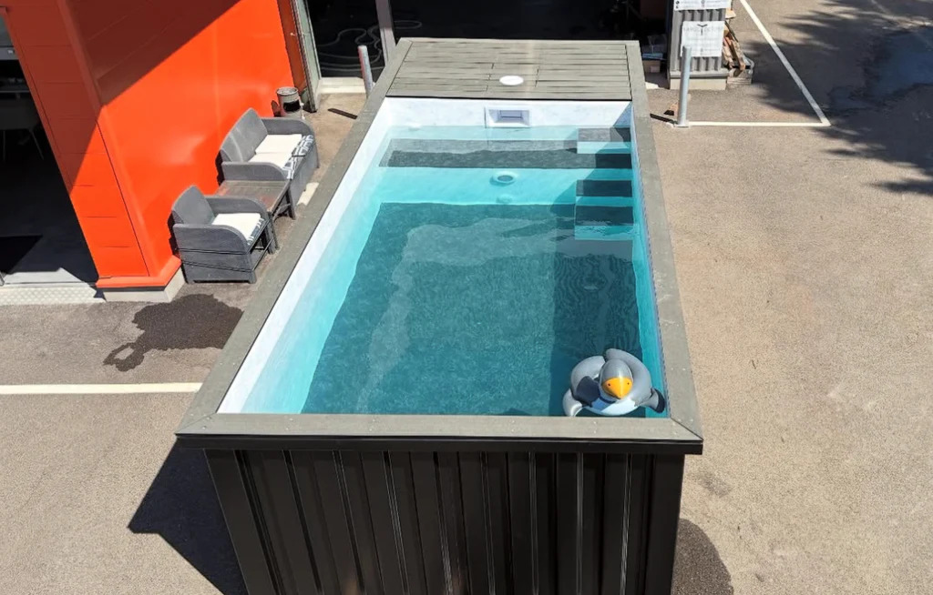 6-Meter-Schiffscontainer-Pool – Bild 2
