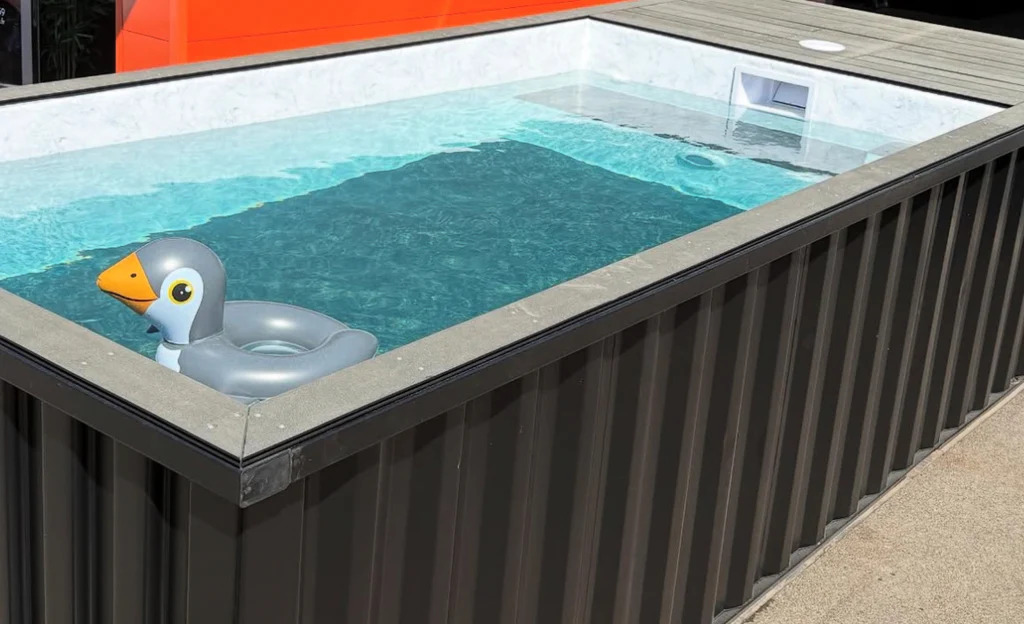 6-Meter-Schiffscontainer-Pool – Bild 4